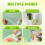 Mini scelleuse de sacs, scelleuse thermique et coupe-sacs 2 en 1 2