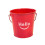 Multifunctionele bureau-penbeker, ijzeren metalen-Rood 1