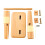 Wall Mount Guitar Hanger Violin Hanger Display Stand Ukulele Wall Mounted Hook for String Instruments 5