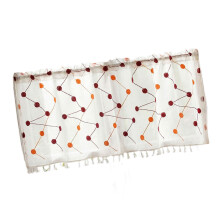 Easy Installion Short Door Curtain Country-Pol1ka dot hanging B