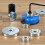 Pack of 7 Complete Carbides Router Bit Collection Stable 4