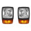 Left&Right Excavator for JCB Front LED Headlight Turn SignalLamp Indicator WorkLight Tractor Telehandler Loader Forklift 1