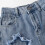 Mädchenhose mit Sternenmuster, elastischem Bund und weitem Bein 5