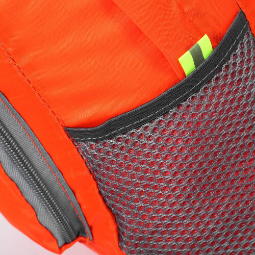 Water Resistant Hiking Backpack Minimalist Orange 1Pack 2