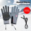 USB-opvarmede vandtætte touchscreen-handsker ML-XL 2