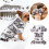 Hundepullover für Hunde, Kapuzenpullover, weicher, doppelseitiger Plüsch-Haustierpullover, Kleidung, Mäntel, Haustier-Kapuzenpullover, 2