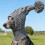Acrylic Knitted Dog Hat Red 28x24cm 5
