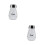 Raindrops Professional Silver Plastic Trombone Mute Noise Remove Tool for Instrument Practice 4