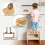 Levede Bamboo Step Stool with Handle Shelf Footstool Bathroom Kitchen Bed 220Lbs 4