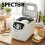 Spector Bread Maker 2lb Loaf Machine with 19 Programmer Timer 3 Crust Non-Stick 7
