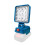 Lampe de travail LED avec base pliable et interface USB pour 1