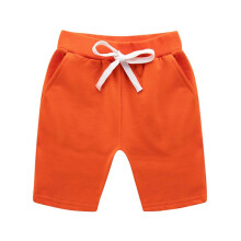 Shorts til drenge og piger, forår, sommer, nye, ensfarvede, elastiske bukser i taljen, størrelser 1-9 år