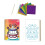 Halloween-Zeichenbuch-Magnet-Schaumstoffaufkleber-Set 1