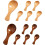 Mini Wooden Spoons3.2inch12pcs kitchen use 1