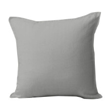 Linen Pillowcase with Flange & Zipper - Natural Ramie Blend