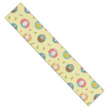 Yellow Chick Table Runner Faux Linen 13.8 x 71 in