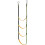 Robuste Bootsleiter, 4-stufig, Polyester, 51 Zoll 1