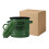 Enamel Kitchen Storage Jar with Airtight Lid, 50 oz 1