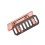 Metal clothing labels rectangle 10 pcs 2