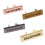 Metal clothing labels rectangle 10 pcs 4