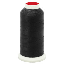 Gebundenes Nylongarn, 69, 1500 Yards, hochbelastbar, schwarz