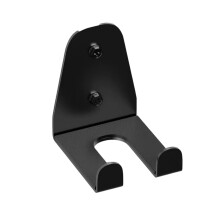 Soporte de pared de alta resistencia con doble gancho para barra de pesas – 50 kg