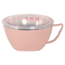 Stainless Steel Meal Mug with Lid, 500ml