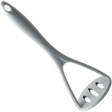 Kartoffelstampfer aus Silikon, 26,5 cm, Grau