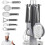 7-Piece Stainless Steel Kitchen Utensil Set with Storage 1