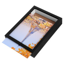 Wooden Photo Frame with Hidden Safe Compartment 6x8 in