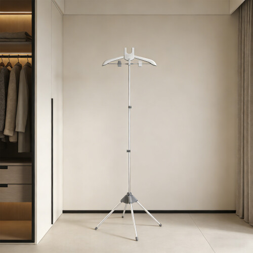 Clothes Steamer Hanger Stand for Steaming Clothes-Black 2