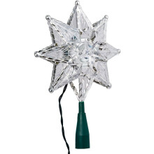 10-Light Miniature Multi-Color Star Tree Topper
