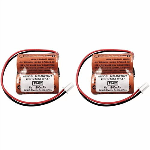 Batteria MR-BAT6V1PLC 6V 1800mAh 2 pezzi