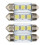 C5W LED Festoon Bulb36mm Xenon White4Pack 1