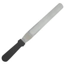 10 Zoll schwarzer Edelstahl-Offset-Kuchenspatel