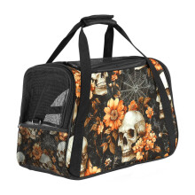Bolsa transportadora blanda para mascotas pequeñas, ideal para gatos y perros.