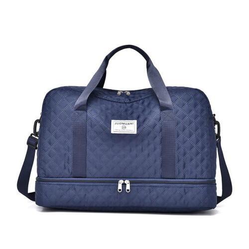 Sac de voyage imperméable à motif losanges (1 pièce)