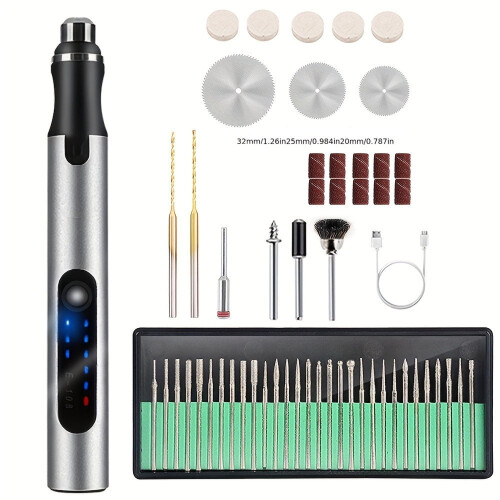 USB oplaadbare graveerpen met 49 bits