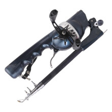 Rotating Fishing Pole with Reel Arm 1 pc