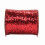 Glitzerndes Drahtgewebeband, 10 cm x 9,1 m, Rot 1
