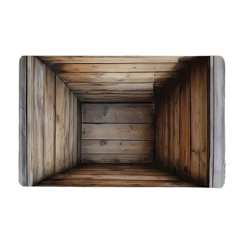 2 τεμάχια χαλί οπτικής ψευδαίσθησης (40x60cm), αντιολισθητικό πατάκι δαπέδου για 2