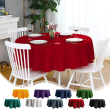Nappe ronde de 152 cm (60 pouces) en polyester et élasthanne (1 pièce)