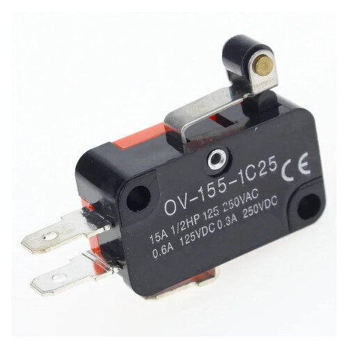 5 interrupteurs de fin de course V-155-1C25 avec galet