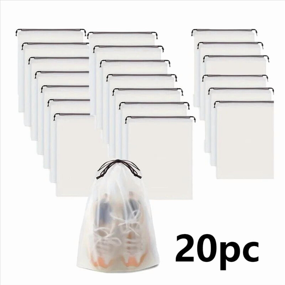 Shoe Storage Bag Portable Drawstring Eco-Friendly 10PCS