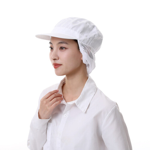 Stylish Kitchen Cap Keep Hair Neat Adjustable-Red Cloth top hat 2