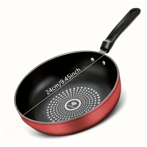 Støbejernsomeletpande 24 cm nonstick honningkage