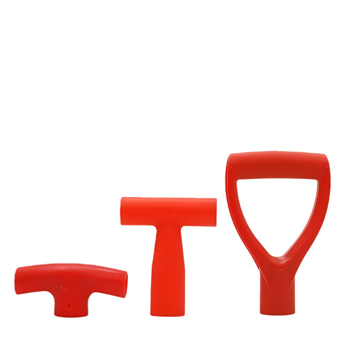 PVC Plastic Shovel Handle Nonslip Design Spade-Elbow Shape 1