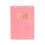 A7Mini Notesbog Planner Pink4,25x3,0 tommer Ugentlig Månedlig 1