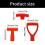 PVC Plastic Shovel Handle Nonslip Design Spade-Elbow Shape 4