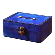 Wood Storage Box For Jewelry Organization-Flat buckle buckle